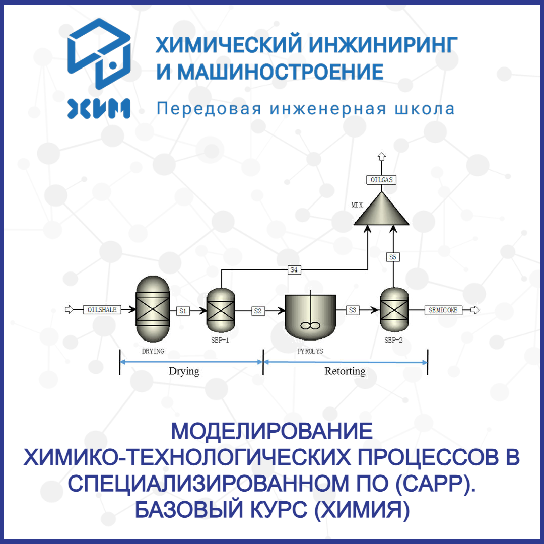 Моделирование химико-технологических процессов в специализированном ПО (CAPP). Базовый курс (Химия)