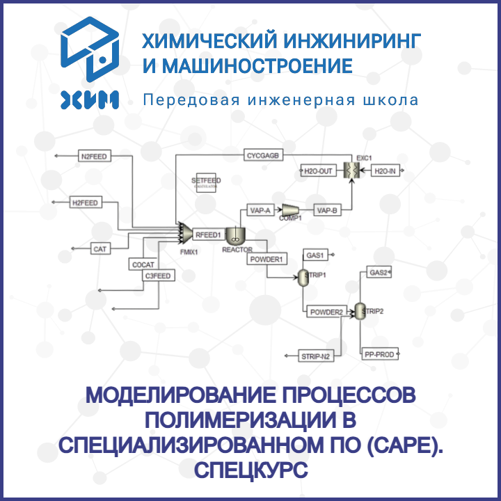 Моделирование процессов полимеризации в специализированном ПО (CAPE). Спецкурс