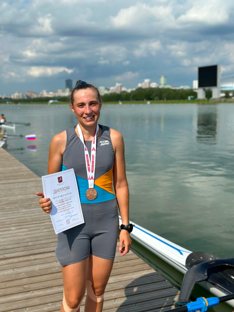 Менделеевская бронза Чемпионата Москвы по академической гребле